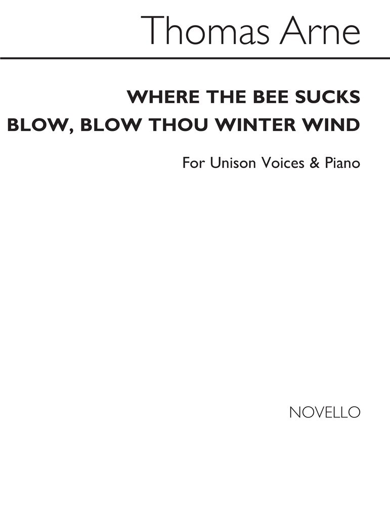 Where The Bee Sucks - Blow, Blow, Thou Winter Wind